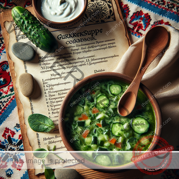 Gurkensuppe Polnisch Ein Rezept zum Nachkochen