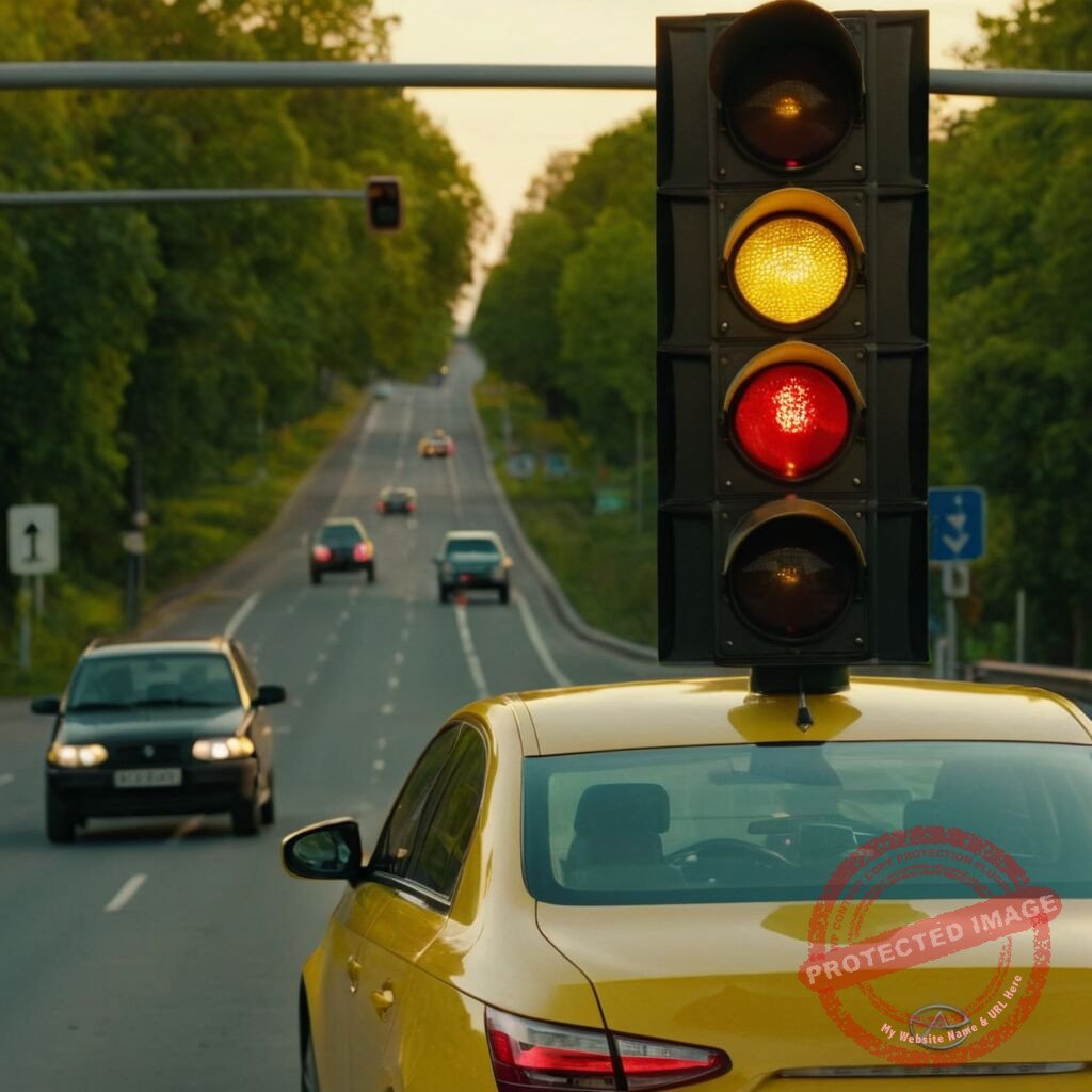 Verkehrssicherheit: Was tun, wenn Sie mit 40 km/h fahren und die Ampel auf Gelb wechselt?