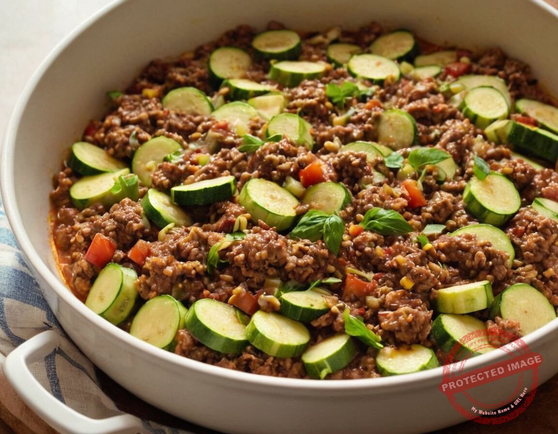 Als Beilage oder Hauptgericht servieren - Schnelles Rezept mit Zucchini und Hackfleisch: Leckere Gerichte für die ganze Familie